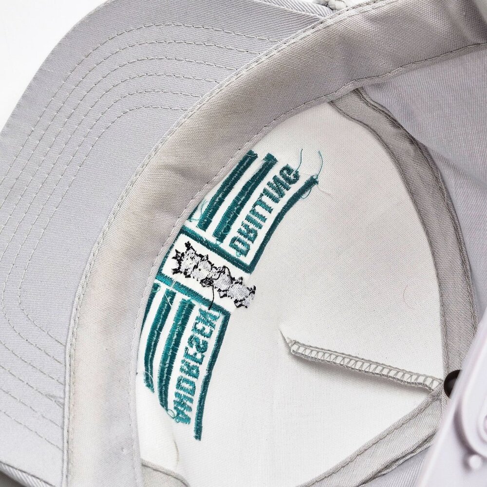 Andresen Drilling Gray Snapback Hat Youngan Headwear Vintage - Picture 9 of 12